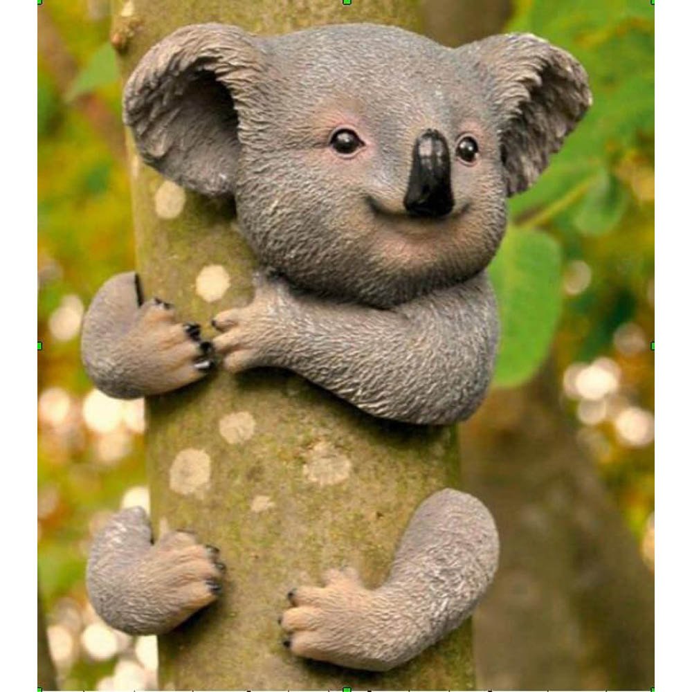 Marco Paul Tree Peeker Koala Garden Ornament Image 2
