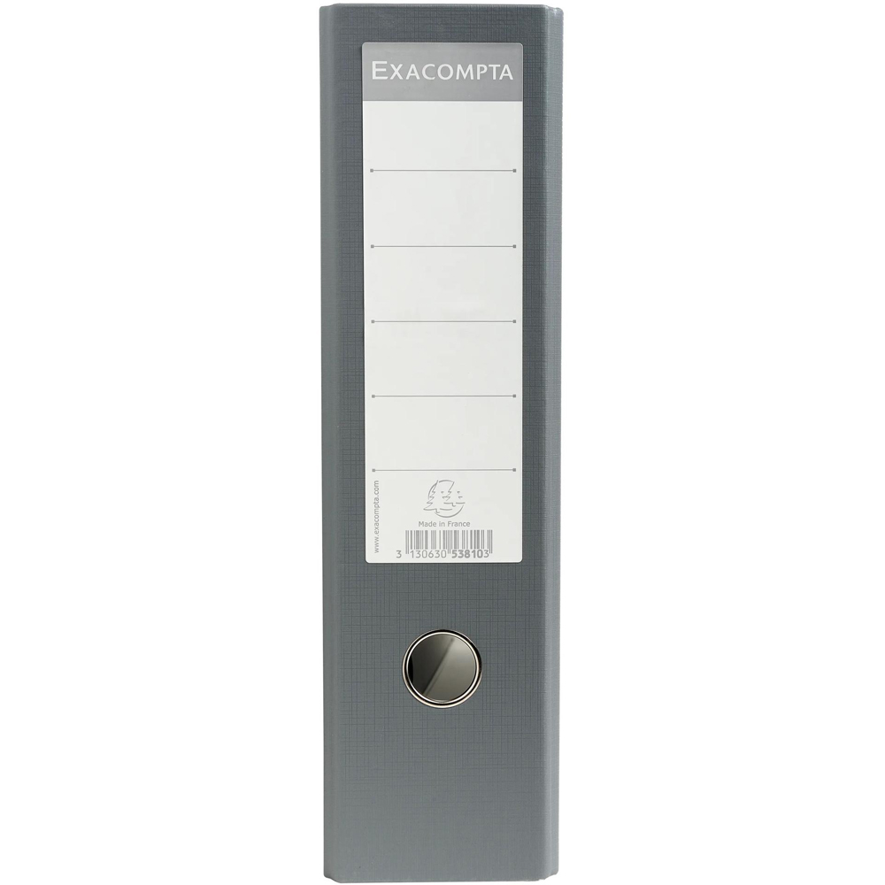 Exacompta PremTouch A3 Grey Lever Arch File 4 Pack Image 3