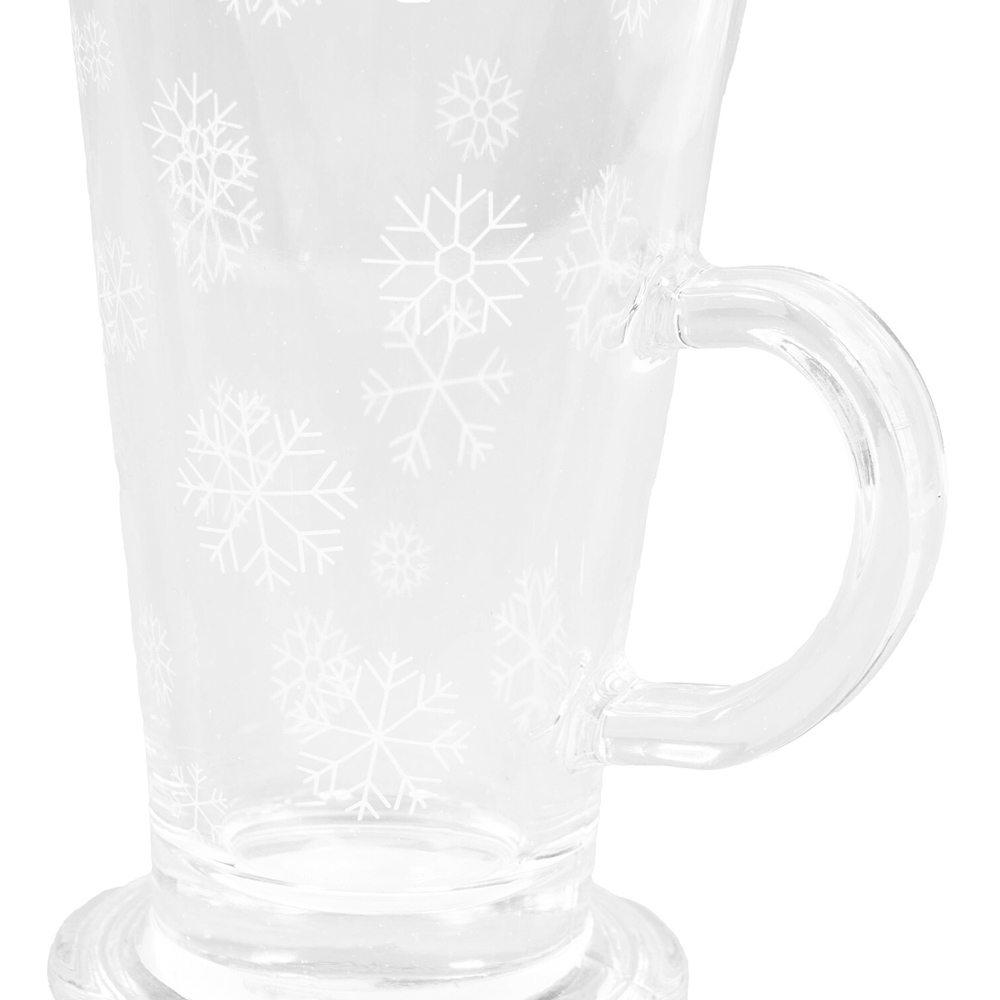 Snowflake Latte Mug Image 4