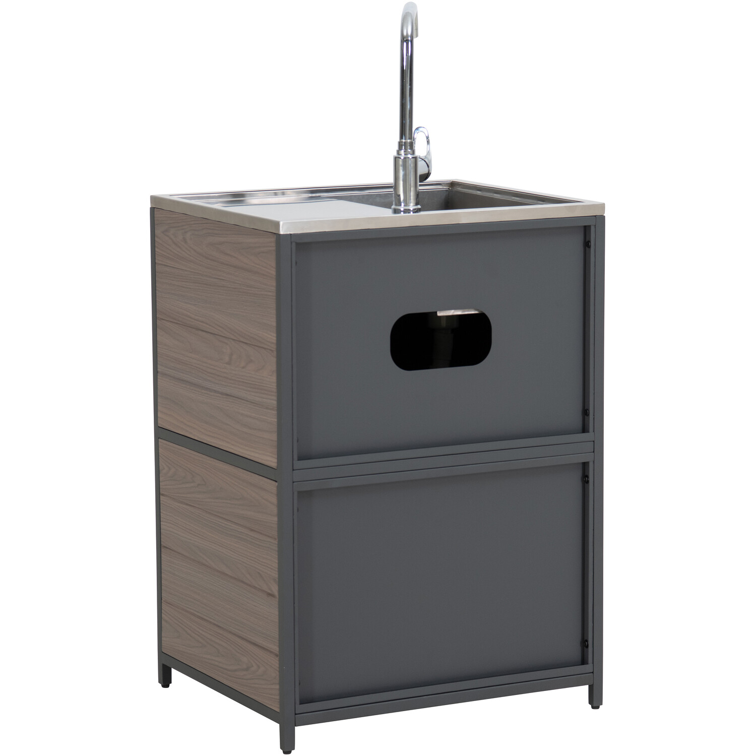 Fleetwood Outdoor Kitchen Sink with Faucet Image 2