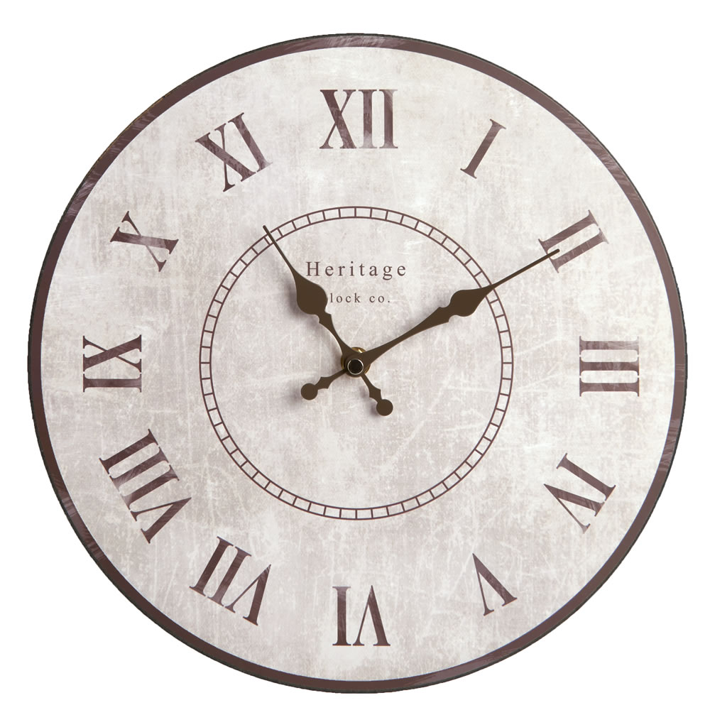 Wilko Antique Effect Wall Clock Image