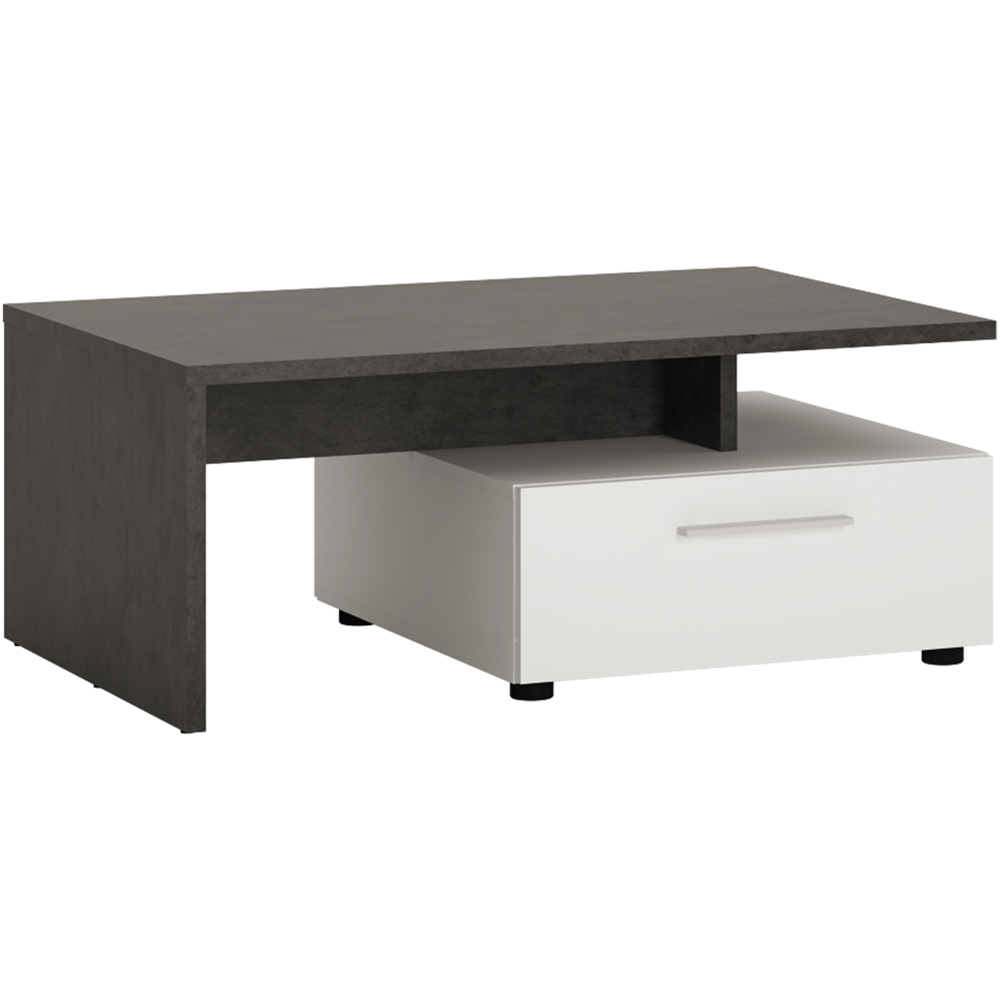 Florence Zingaro Single Drawer Coffee Table Image 2
