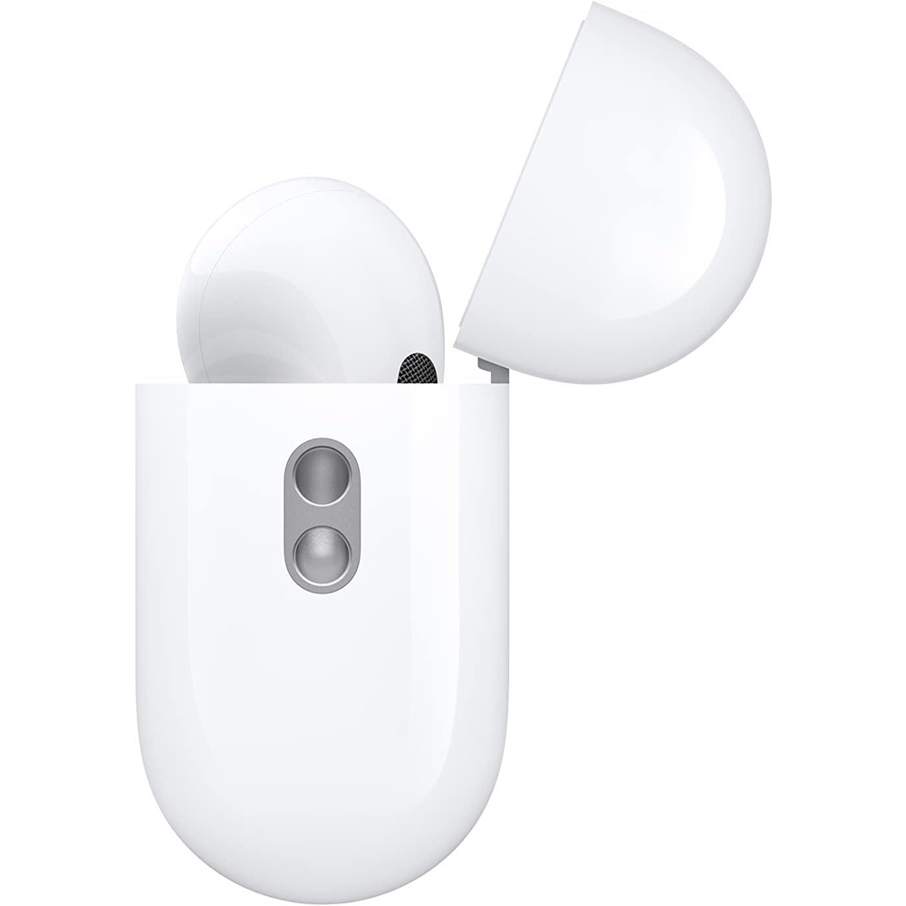 Apple 2nd Gen White AirPods Pro with MagSafe USB-C Charging Case Image 4