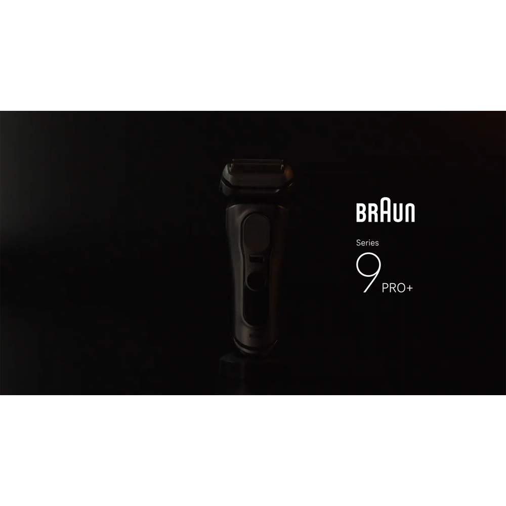 Braun Series 9 PRO Plus 9610S Black Electric Shaver Image 7