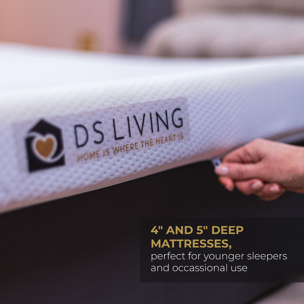 DS Living PureDream Small Single Orthopaedic Memory Foam Mattress 4 inch Image 3