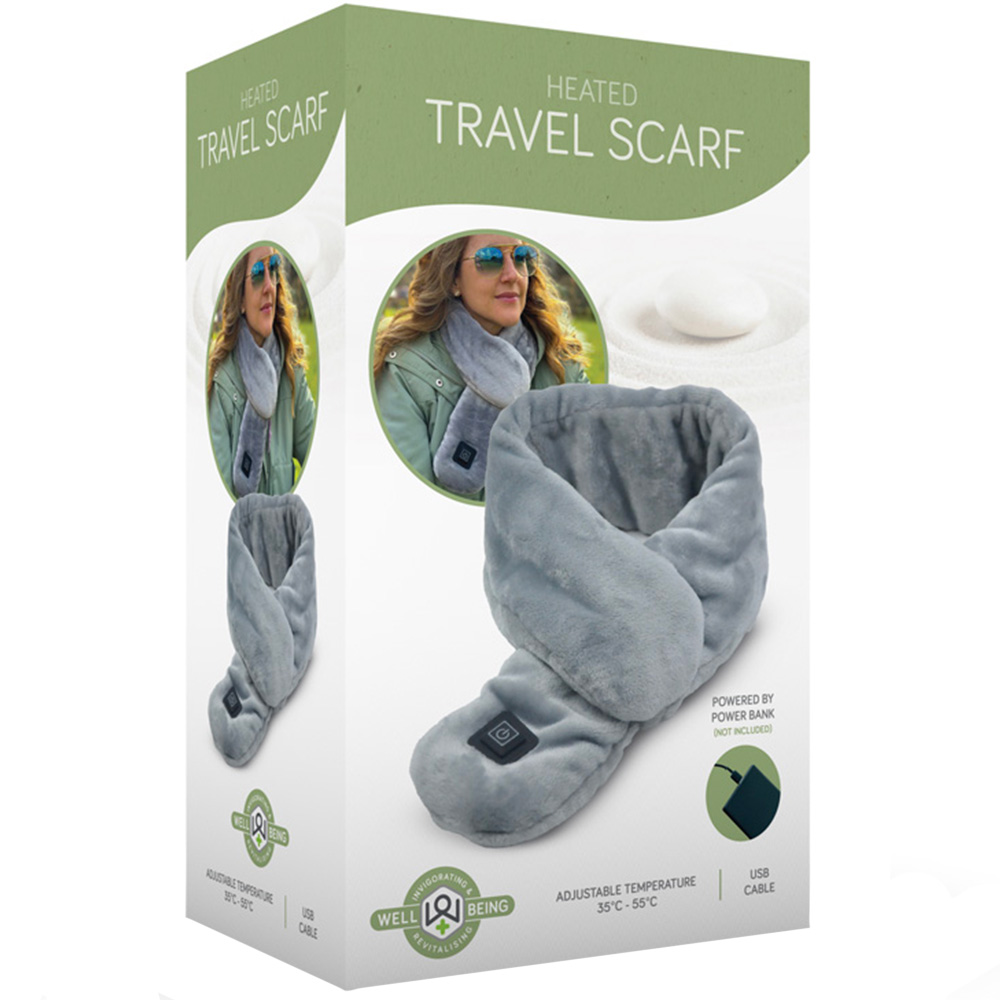 Wellbeing Heated Travel Scarf Image 5