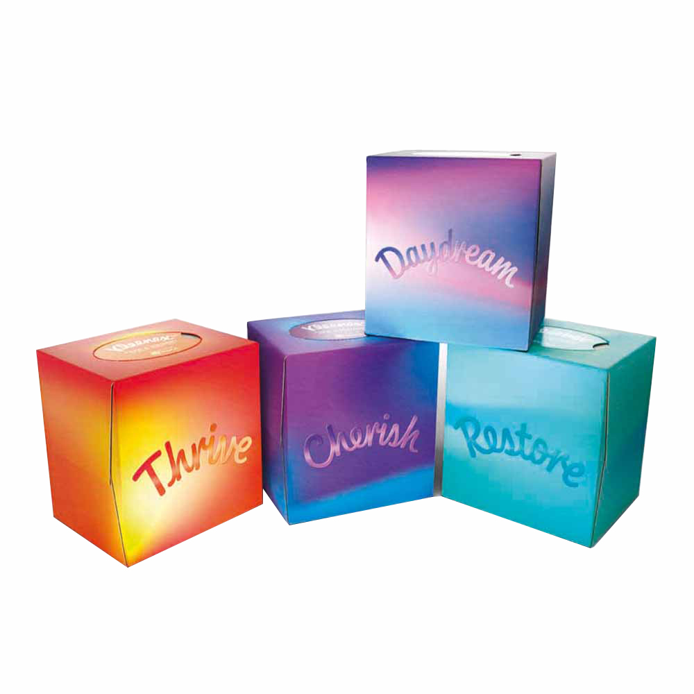 Kleenex Collection Cube Tissues 48 Sheets Image 1