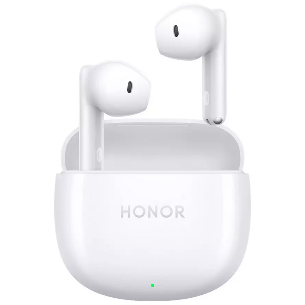 Honor X6 True White Active Noise Cancelling Wireless Earbuds Image 2