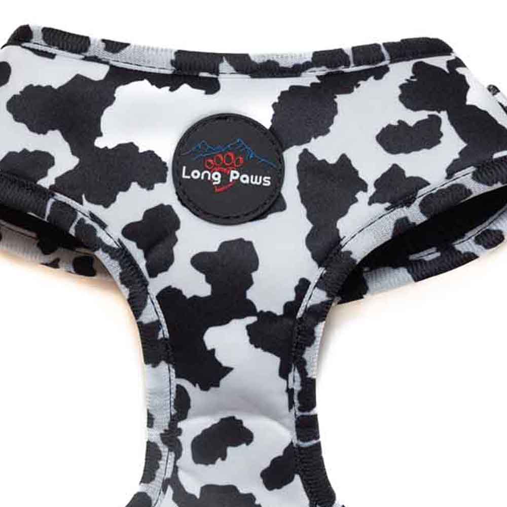 Long Paws Funk the Dog Small Cow Print Harness Image 6