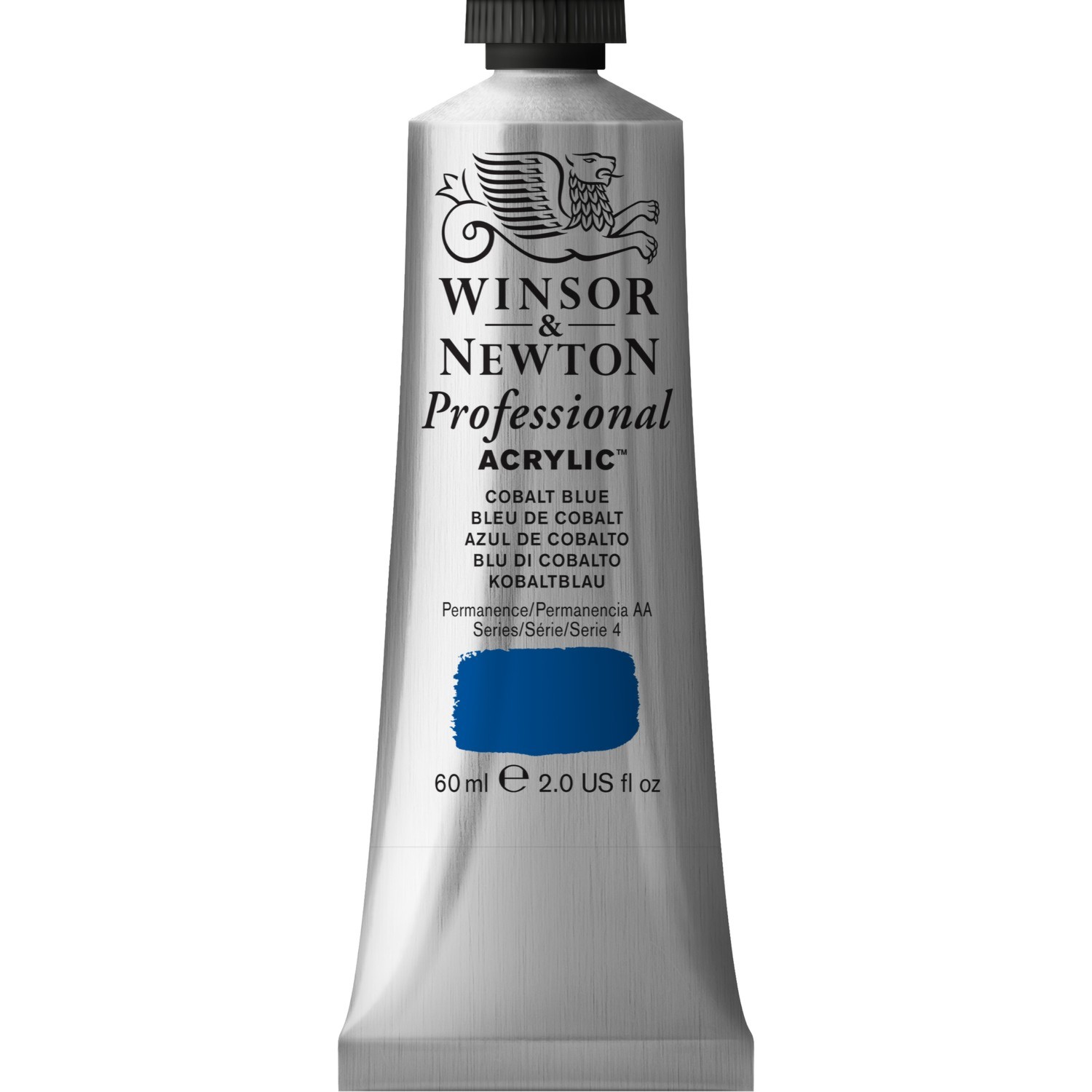 Winsor and Newton 60ml Professional Acrylic Paint - Cobalt Blue Image 1