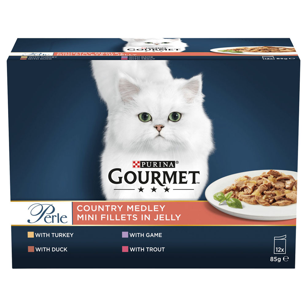 Purina Gourmet Perle Country Medley Cat Food Pouches 12 x 85g Image 8