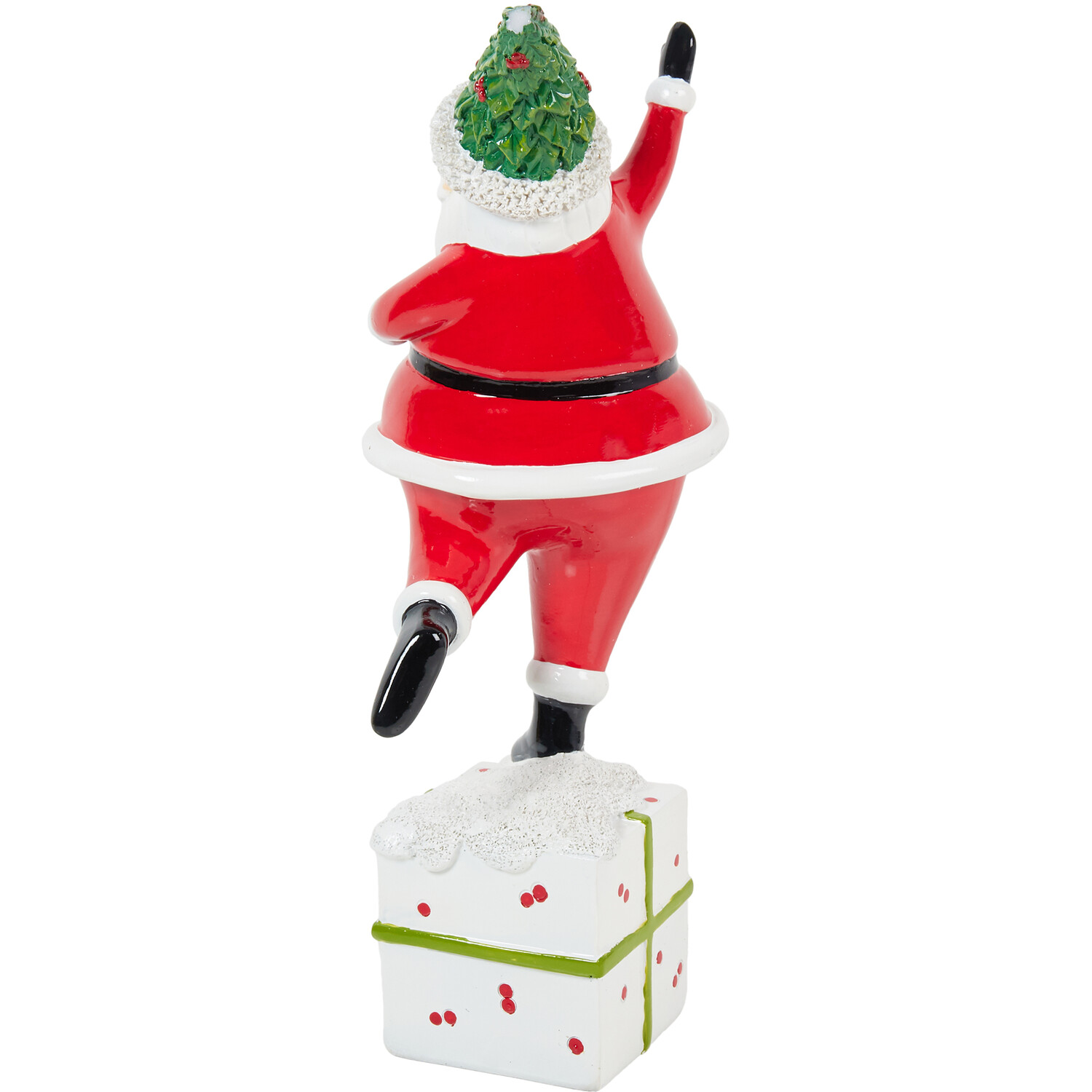 Novelty Santa On Present - Red Image 5