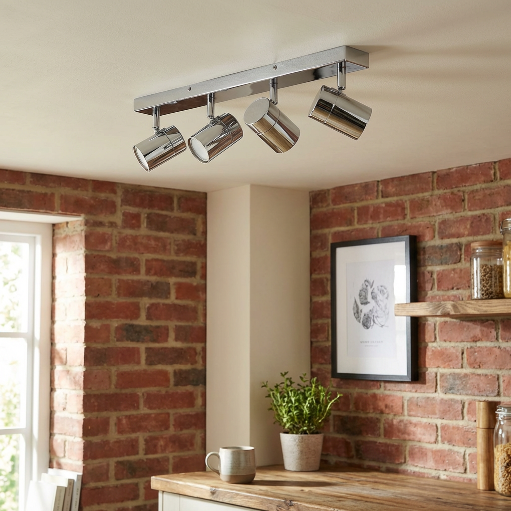 Spotlight Ceiling Fitting Chrome Image 6