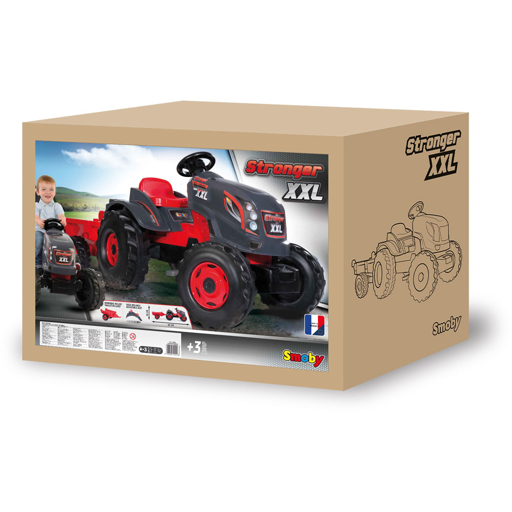 Smoby Farmer XXL Tractor and Trailer Wilko