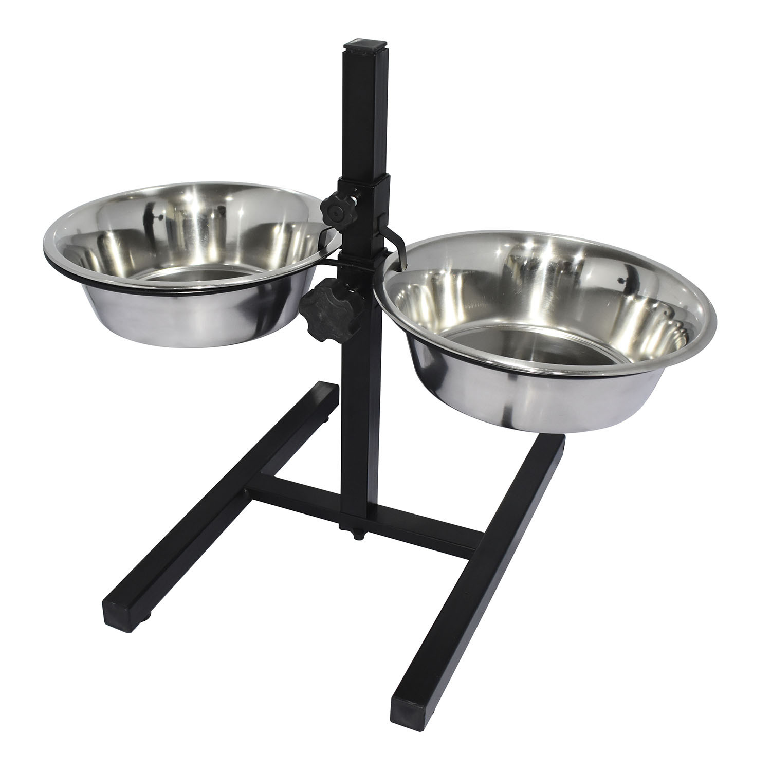 Clever Paws 2 Stainless Steel Bowl Set Image 2
