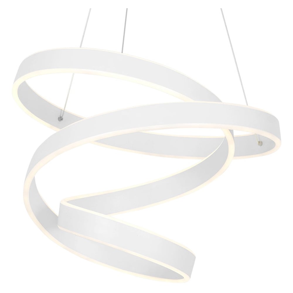 Milagro Andromeda White LED Pendant Lamp 230V Image 3