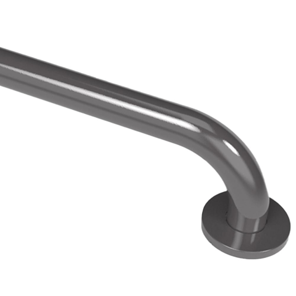 Fitzroy of London RAL 7005 Grey Stainless Steel Concealed Fixing Grab Rail 35 x 455mm Image 2