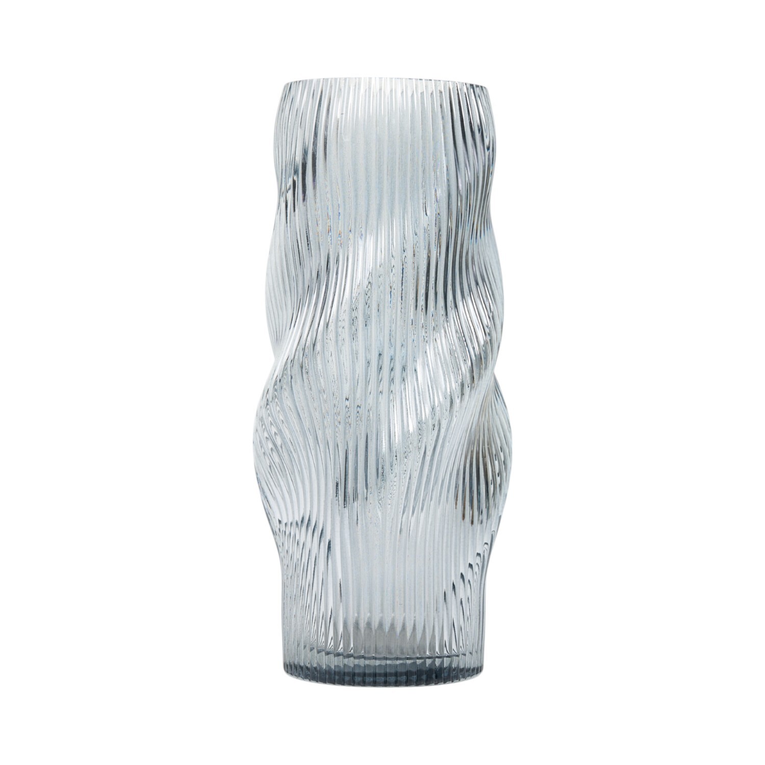 Alayna Swirl Ribbed Vase Image 2