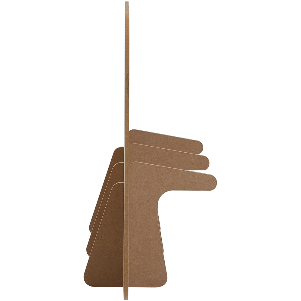 H&O Direct 74.5 x 54cm MDF Pet Safety Gate Image 4