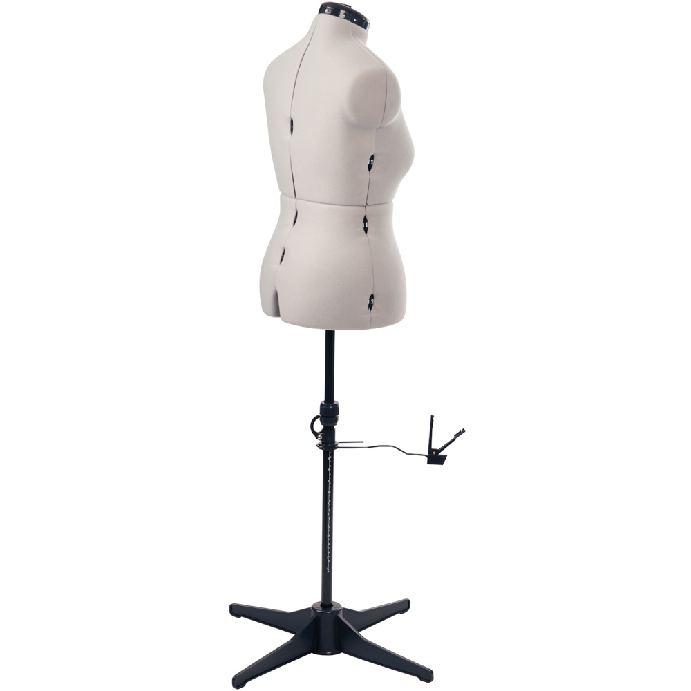 Sewing Online SW151-GREY Grey Adjustable 8-Part Dressmakers Dummy with Hem Marker Medium Image 3