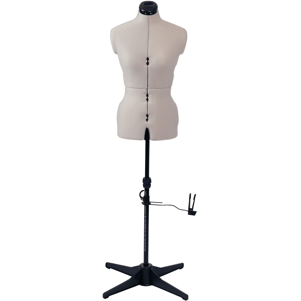Sewing Online SW150-GREY Grey Adjustable 8-Part Dressmakers Dummy with Hem Marker Small Image 2