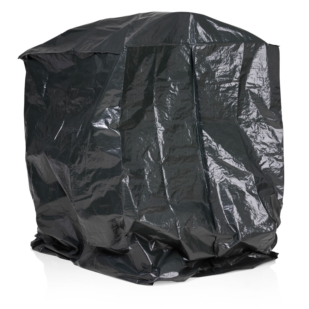 Wilko Egg Chair Cover Polypropylene Tarpaulin Black Image 1