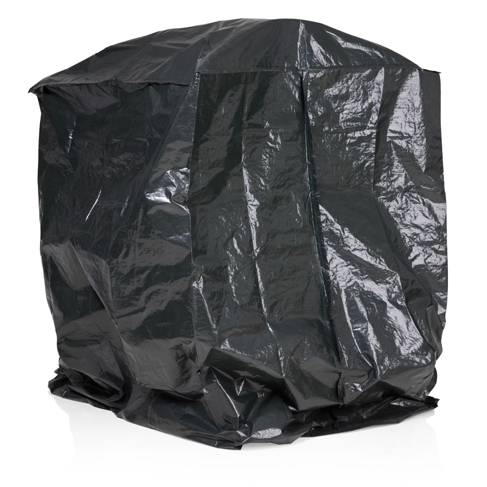Wilko Egg Chair Cover Polypropylene Tarpaulin Black Wilko