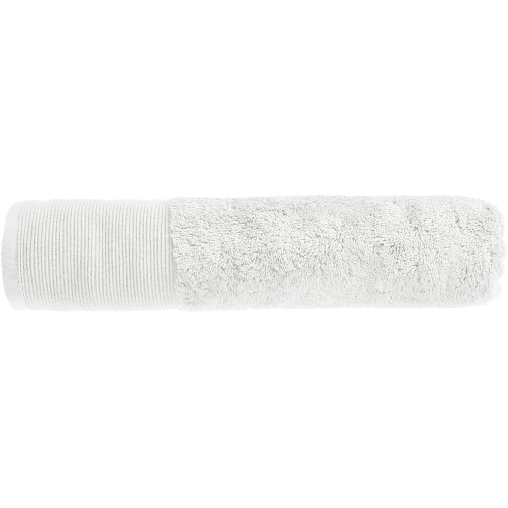 Allure Bath Fashions Bamboo White Luxury Marlborough Bath Sheet Image 1