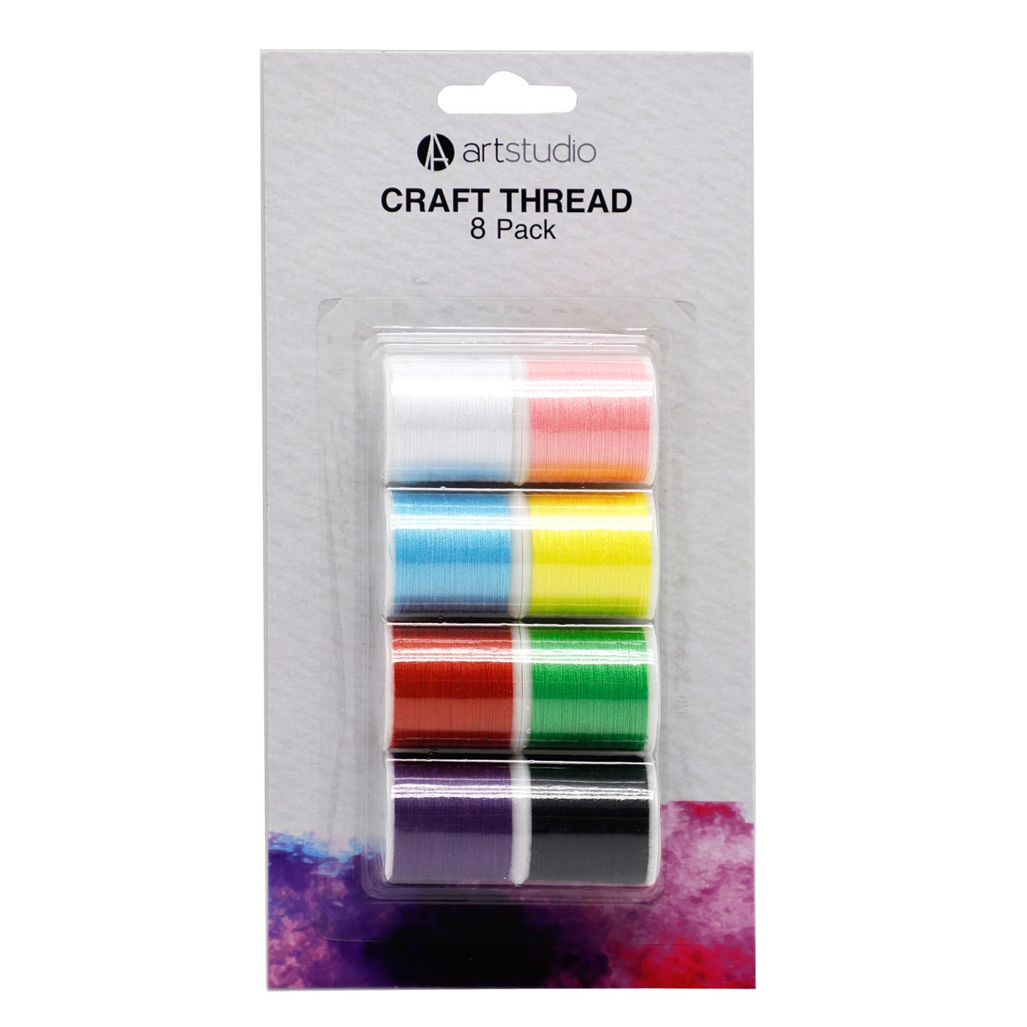 Pack of Eight Art Studio Craft Thread Image