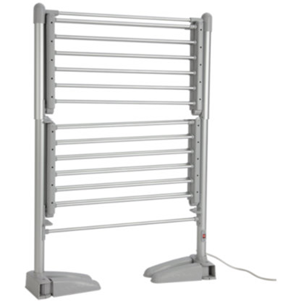 Groundlevel 2 Tier Heated Clothes Airer Image 2