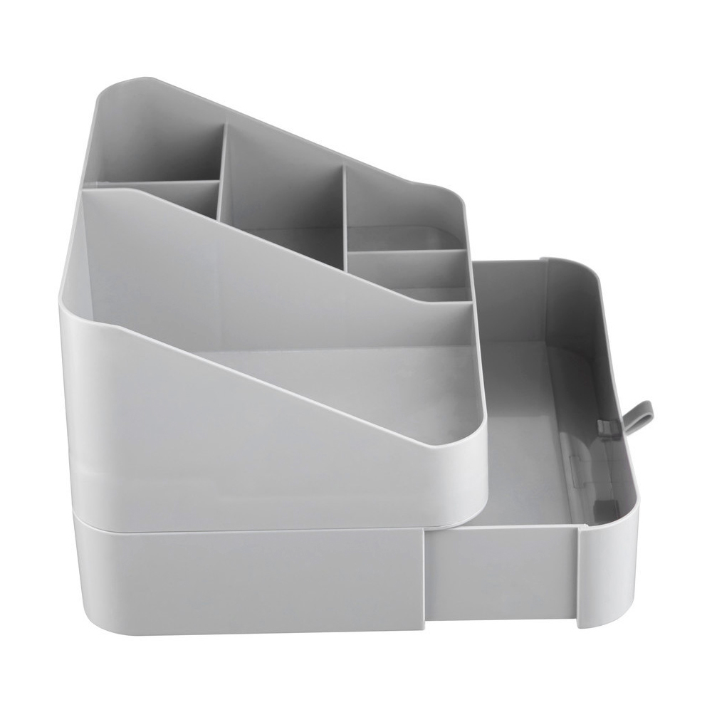 Premier Housewares White 6 Compartment Cosmetic Organiser Image 5