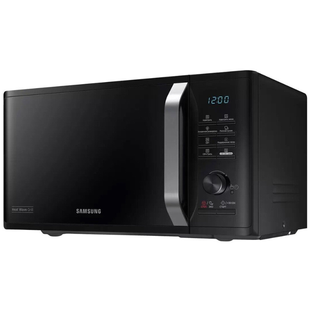 Samsung MG23K3575AK Black 23L Heat Wave Microwave with Grill 800W Image 1
