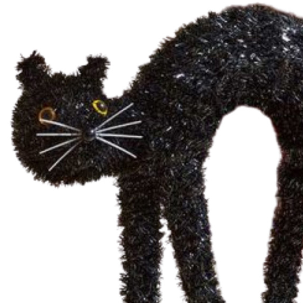 Samuel Alexander Halloween Black Scaredy Cat 42cm Image 3