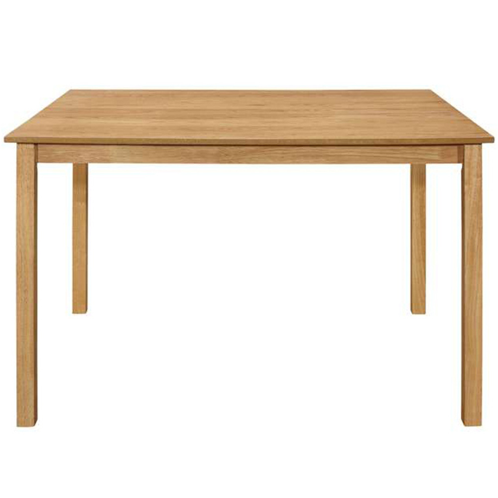 Cottesmore 4 Seater Rectangle Dining Table Oak Image 3