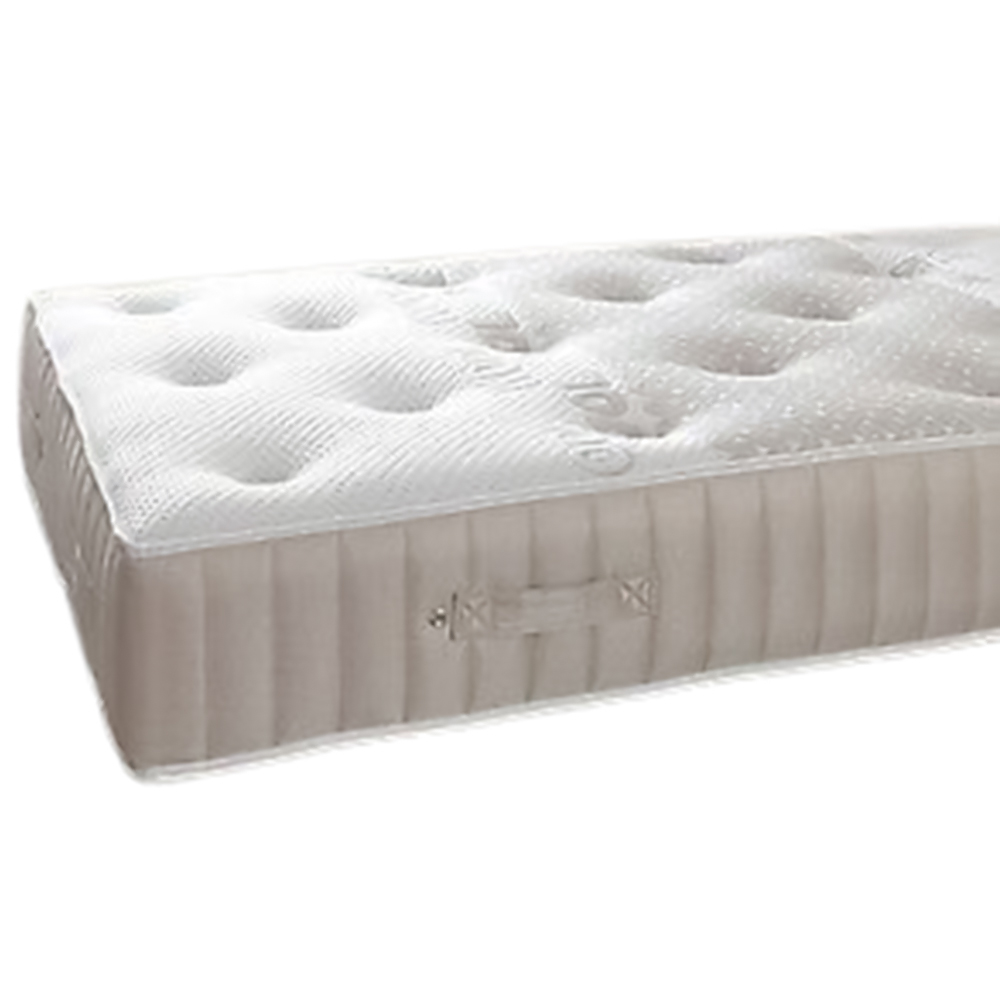 Comfy Living Double Beige Pocket Sprung Mattress Image 1