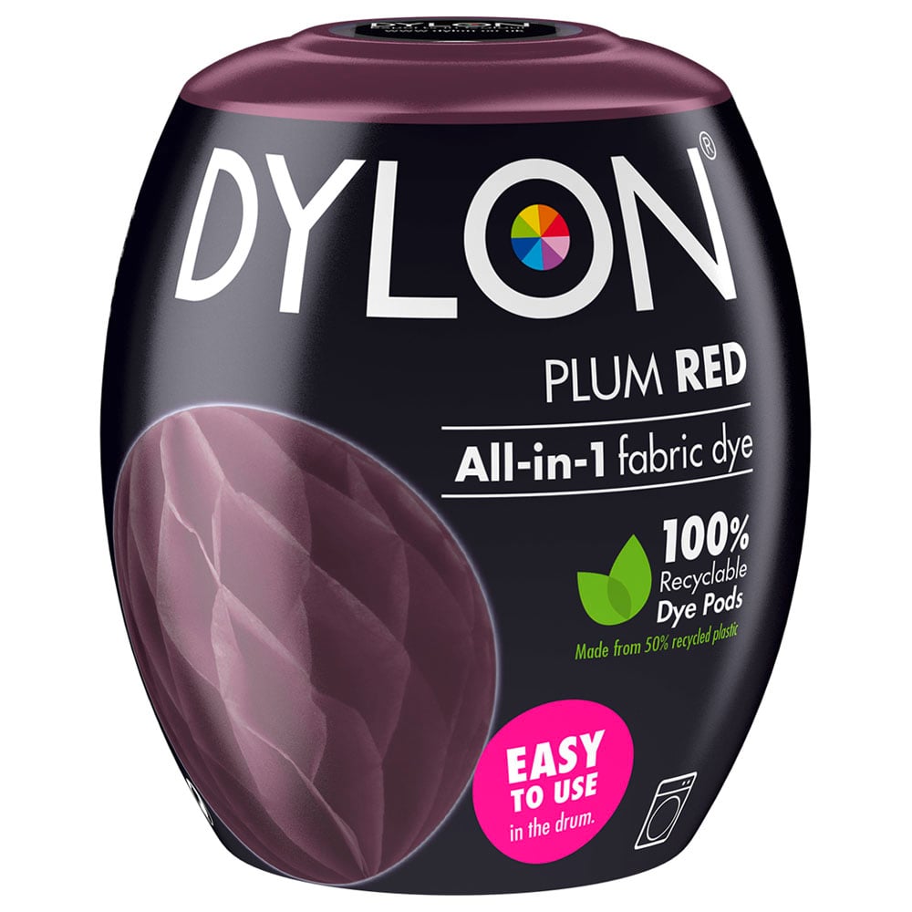 Dylon Plum Red Machine Dye Pods No.51 Fabric Dye (Discount for Qty)