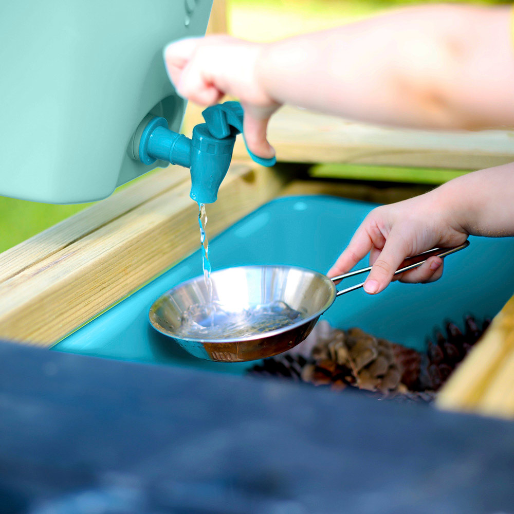 TP Deluxe Wooden Mud Kitchen Image 6