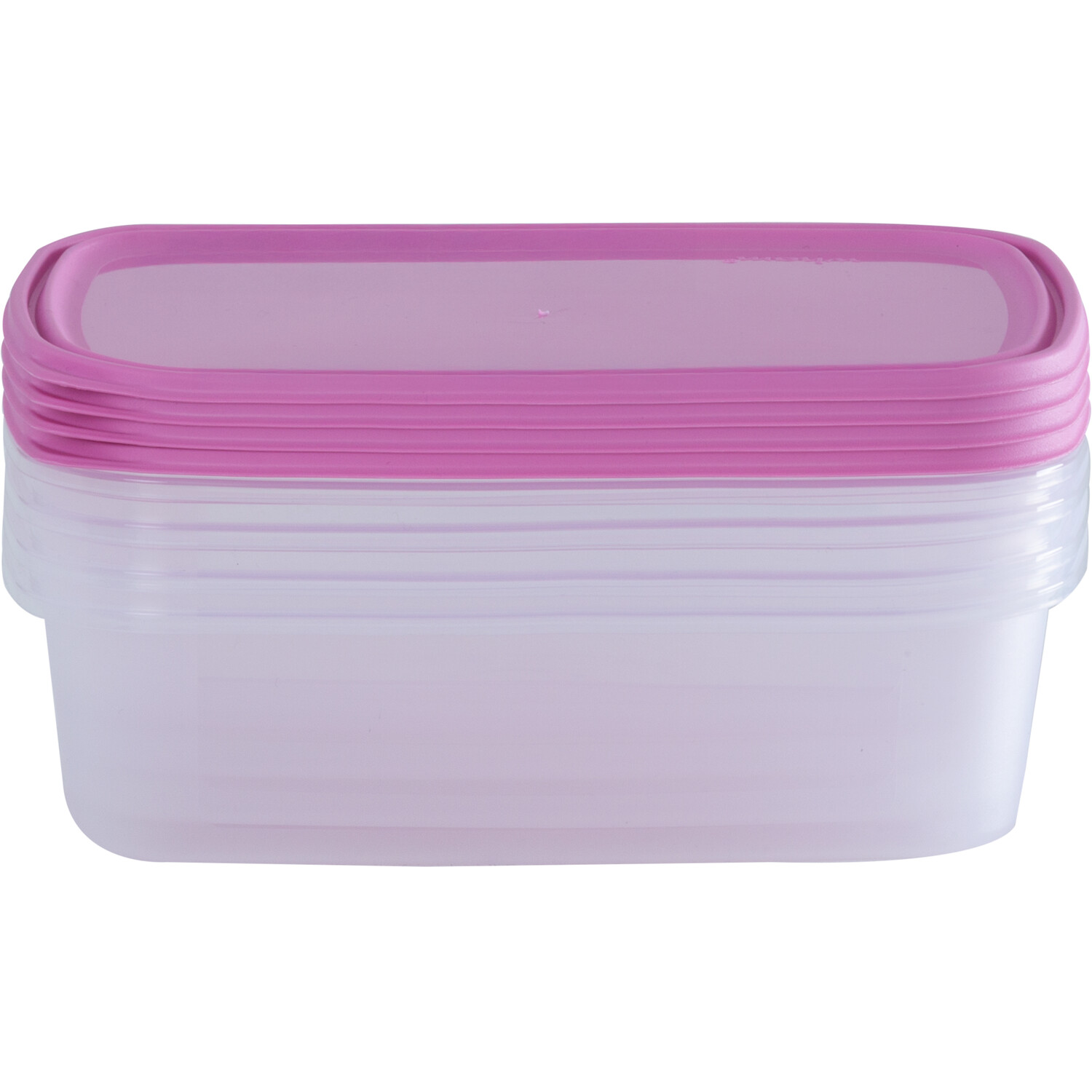 Pack of 4 Wham Food Boxes Pink Image 3