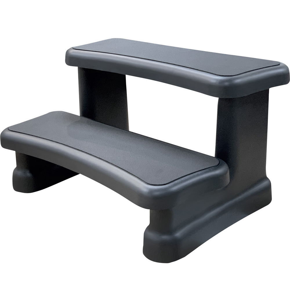 Canadian Spa Company Premium Universal Black Spa Steps 90cm Image 1