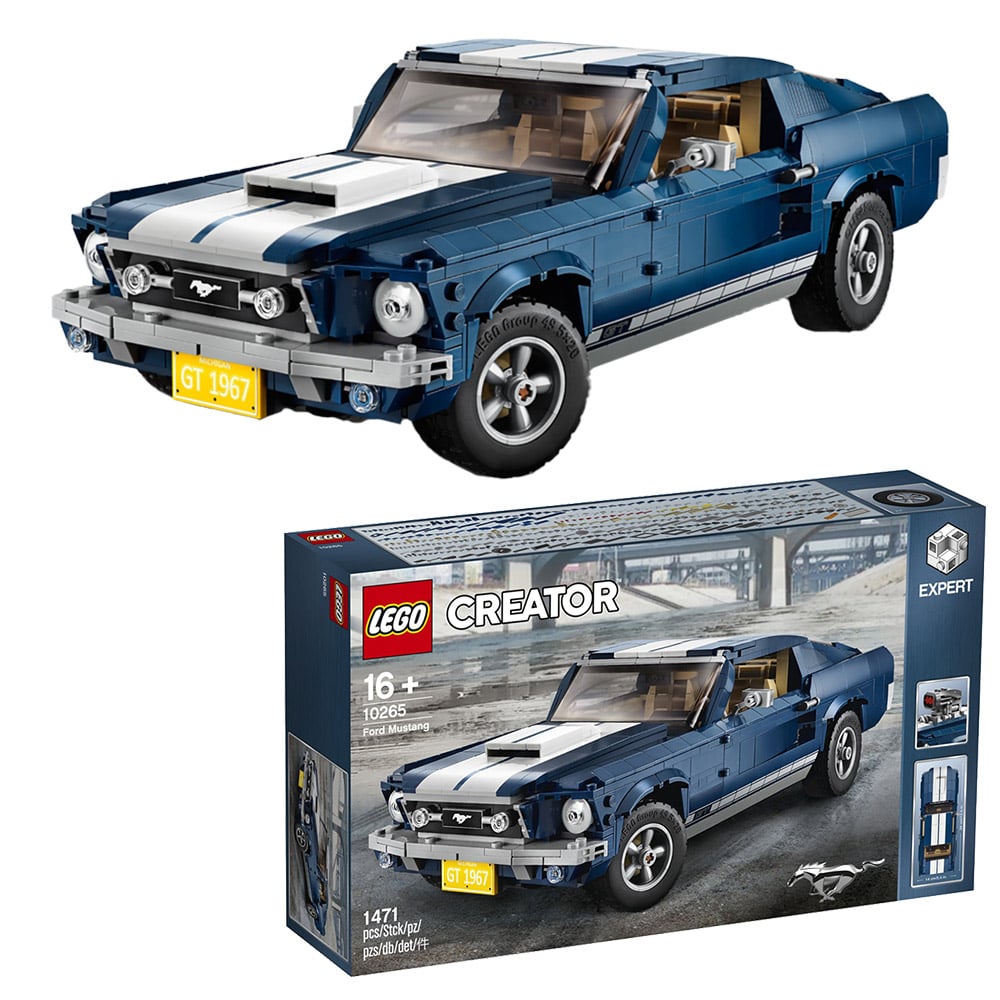 LEGO Creator Expert Ford Mustang 10265 Building Kit (1471 Piece) :  : Toys & Games