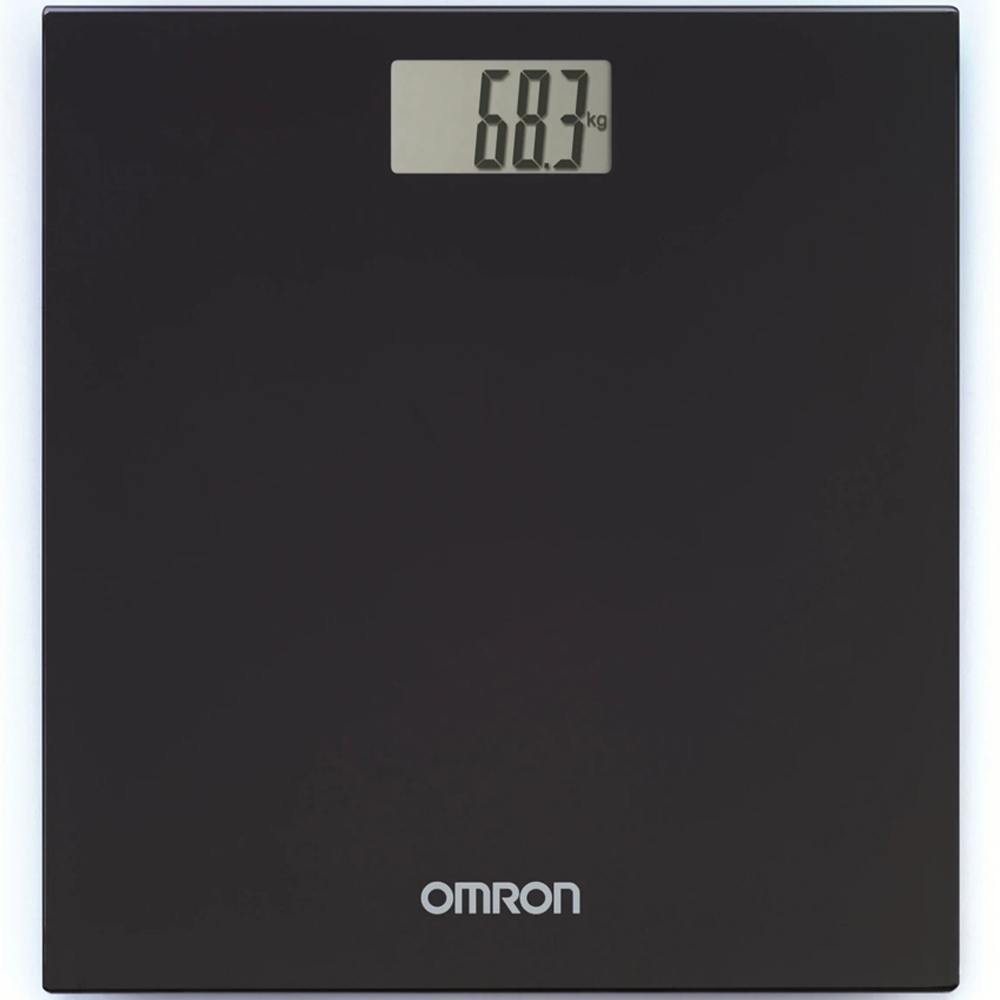 Omron Black Digital Personal Weighing Scale 150kg Image 2
