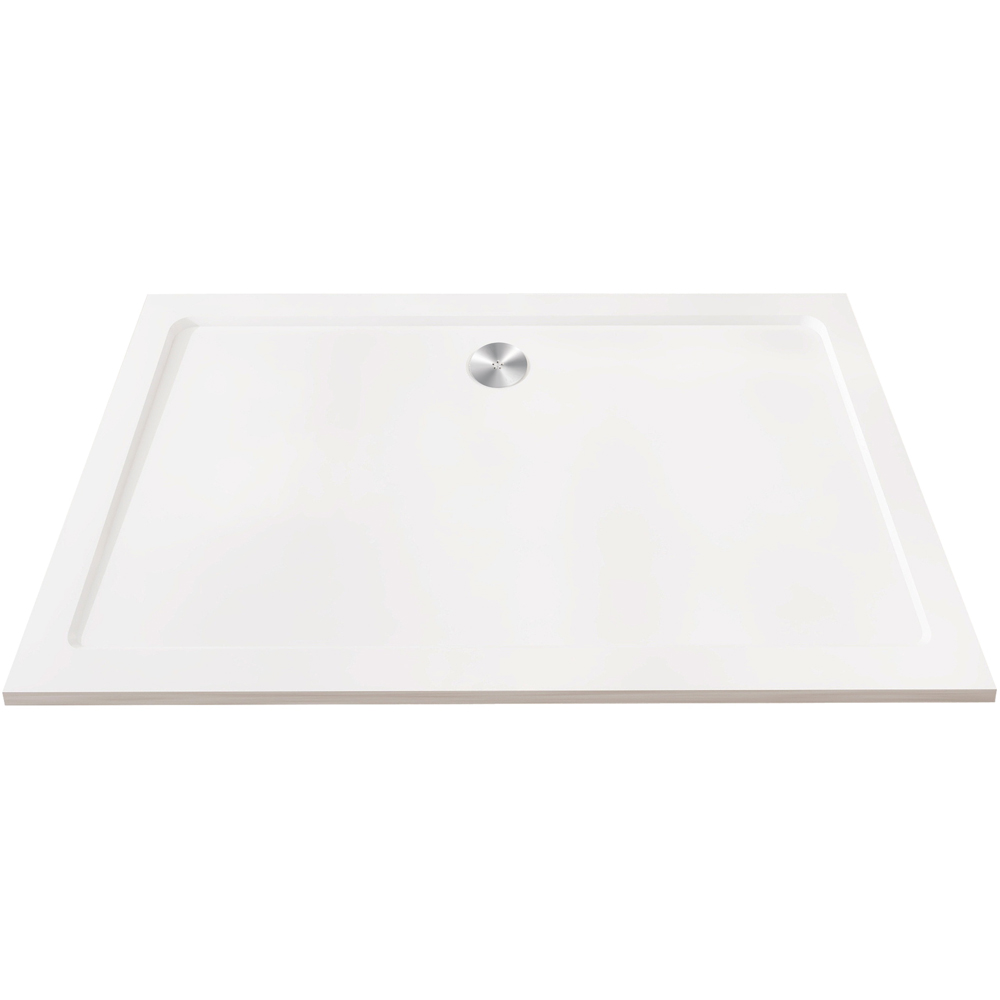 Stech Homes Rectangular Slimline Shower Tray 1100 x 700 x 30mm Image 1
