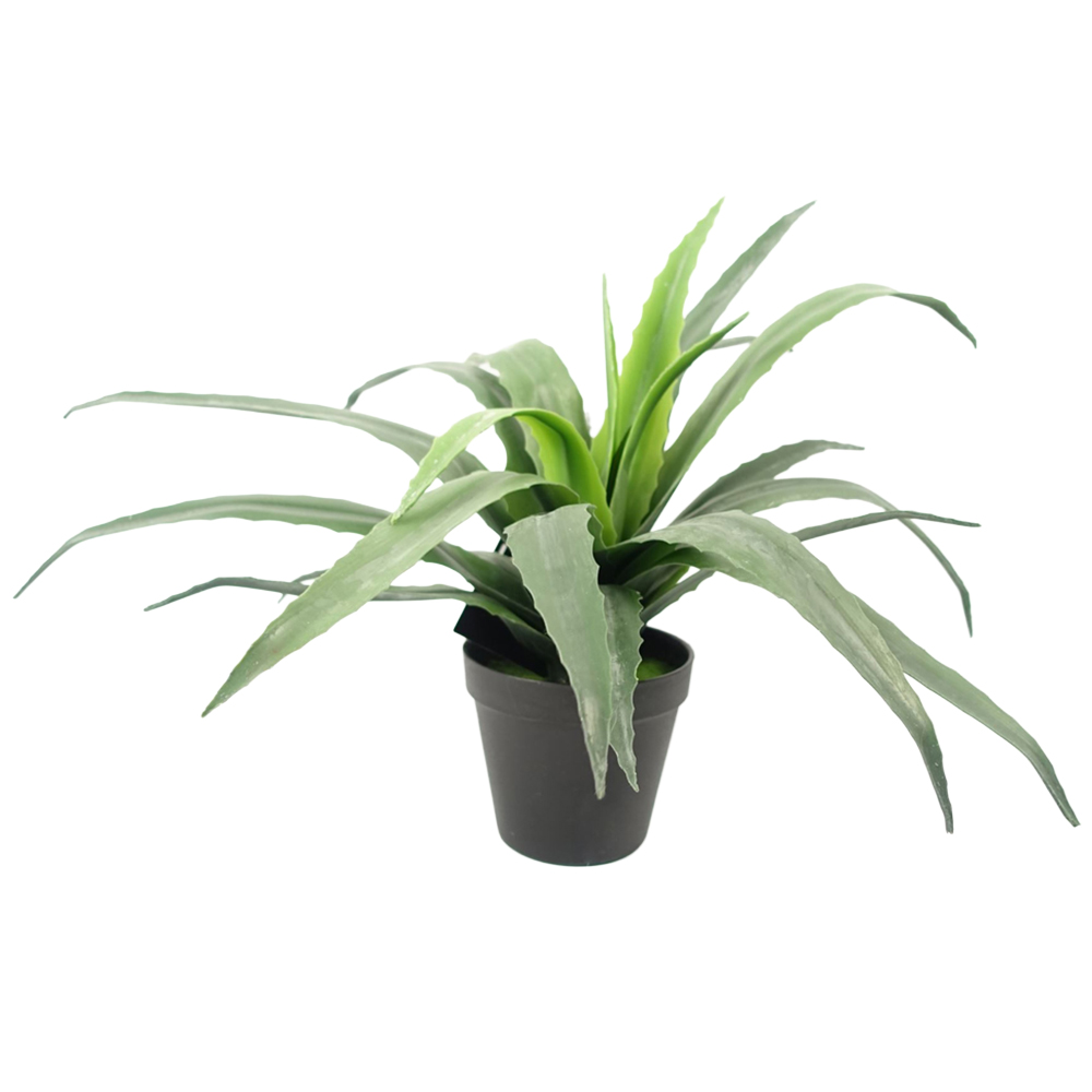 Leaf Aloe Succulent Artificial Plant in Pot 40cm Image 1