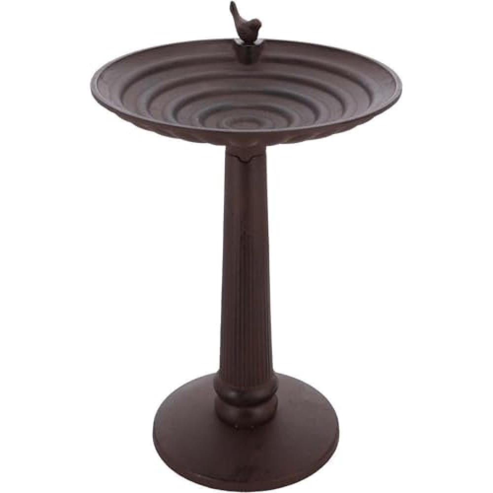 Fallen Fruits Extra Large Cast Iron Bird Bath on Foot Image 3