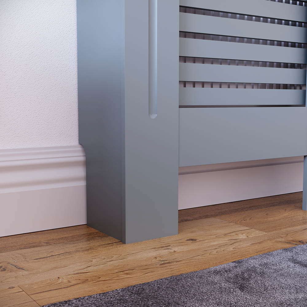 Vida Designs Milton Grey Radiator Cover Medium Image 3