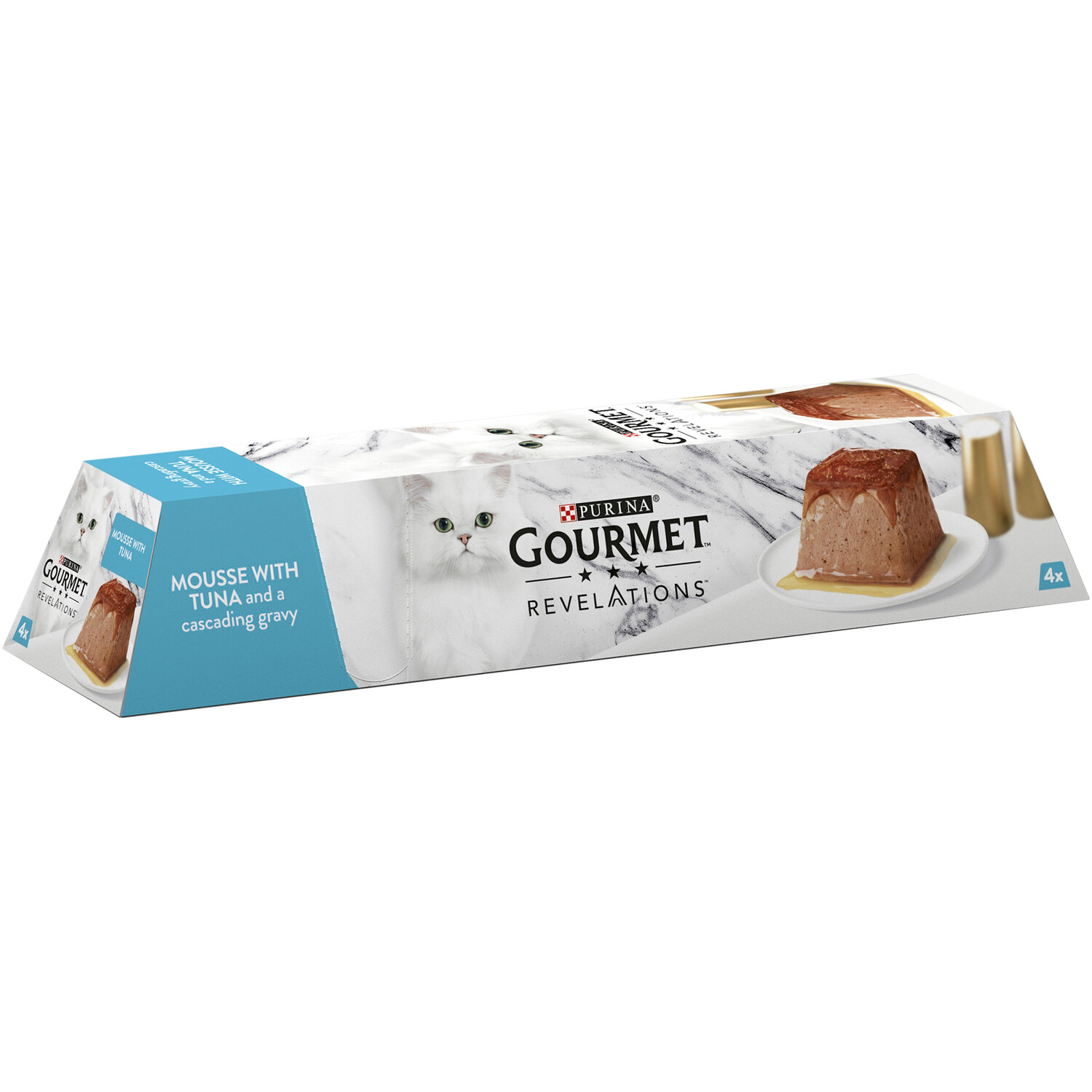 Gourmet Revelations Mousse with Tuna and Cascading Gravy Image 1