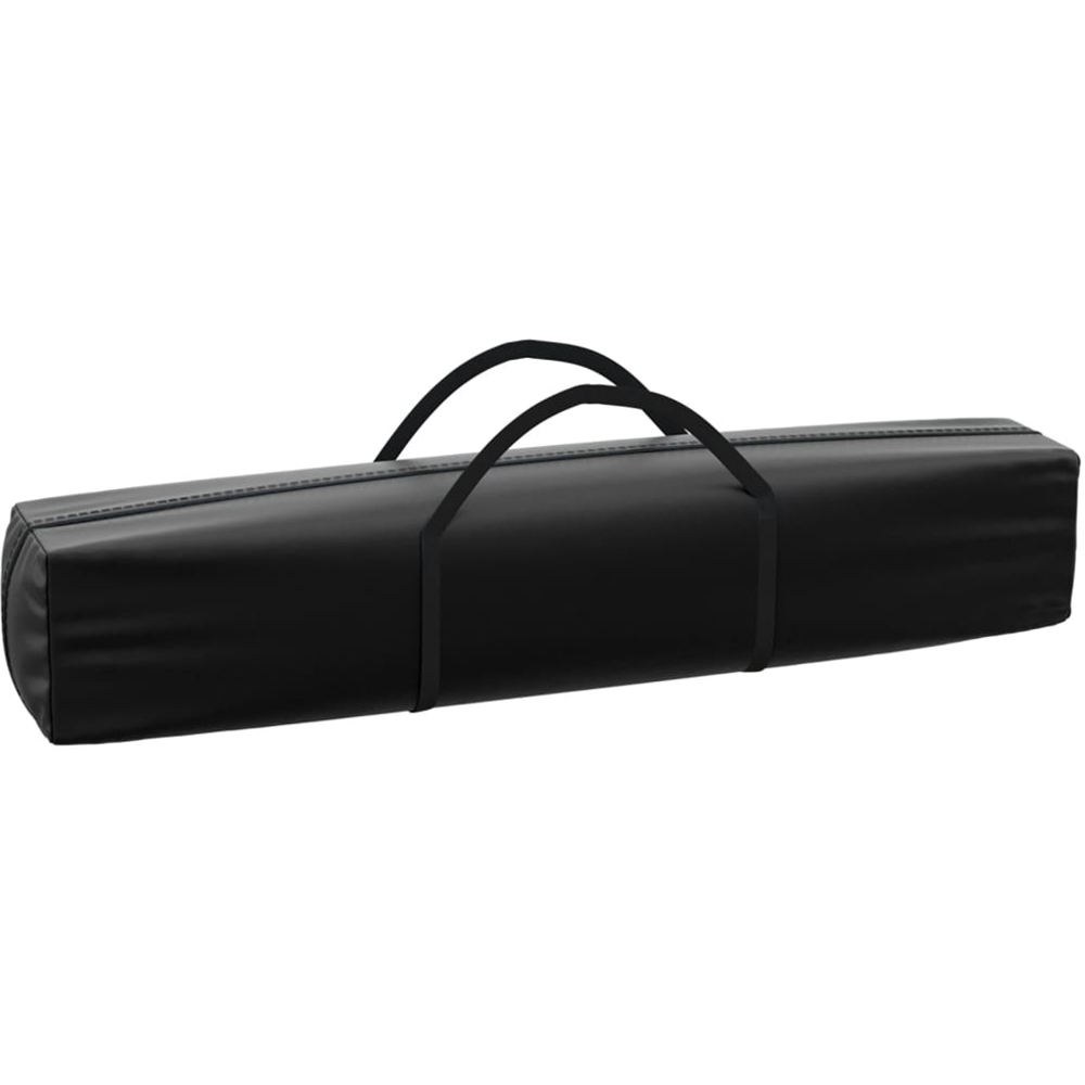 vidaXL 3 x 3m Black Foldable Party Tent with Sidewalls Image 8