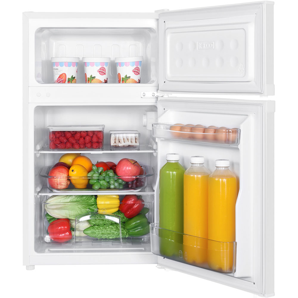 Haden HR115W-E White 61L Double Door Under Counter Fridge Freezer Image 6