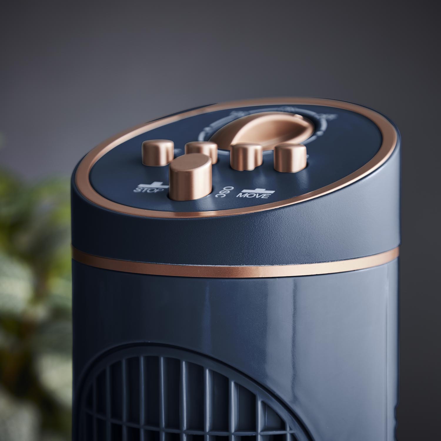 Caveletto Blue Desk Tower Fan 14 inch Image 3