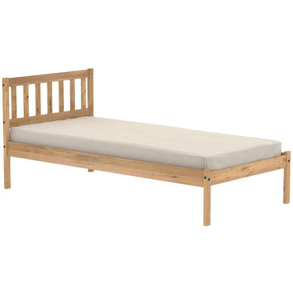 Lisbon Pine Single Bed Image 3